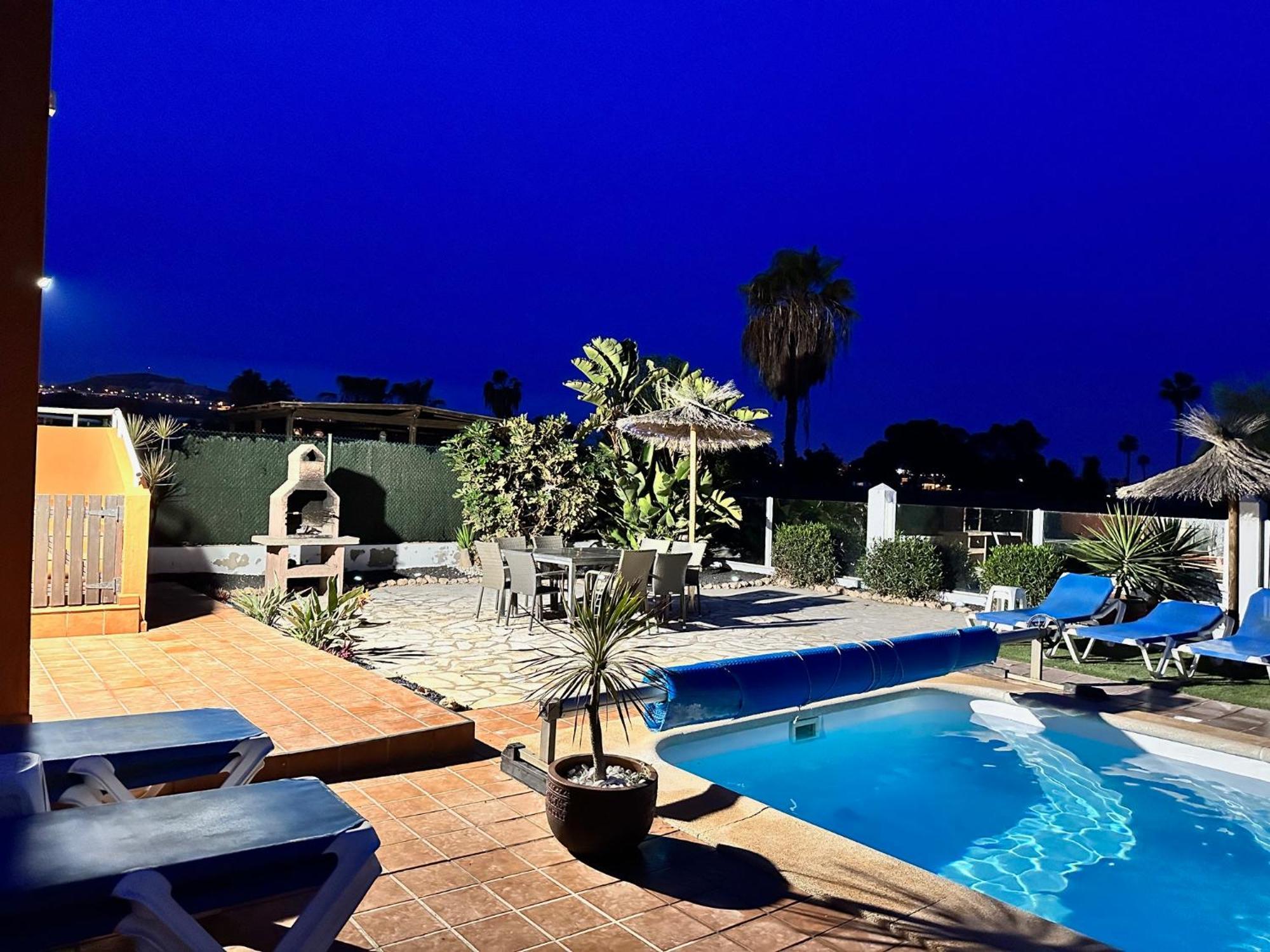 Casa Piedra, Luxury Family Front Line Golf, Hot Tub,Pool Table, 8 Pers, Caleta De Fuste Βίλα Εξωτερικό φωτογραφία