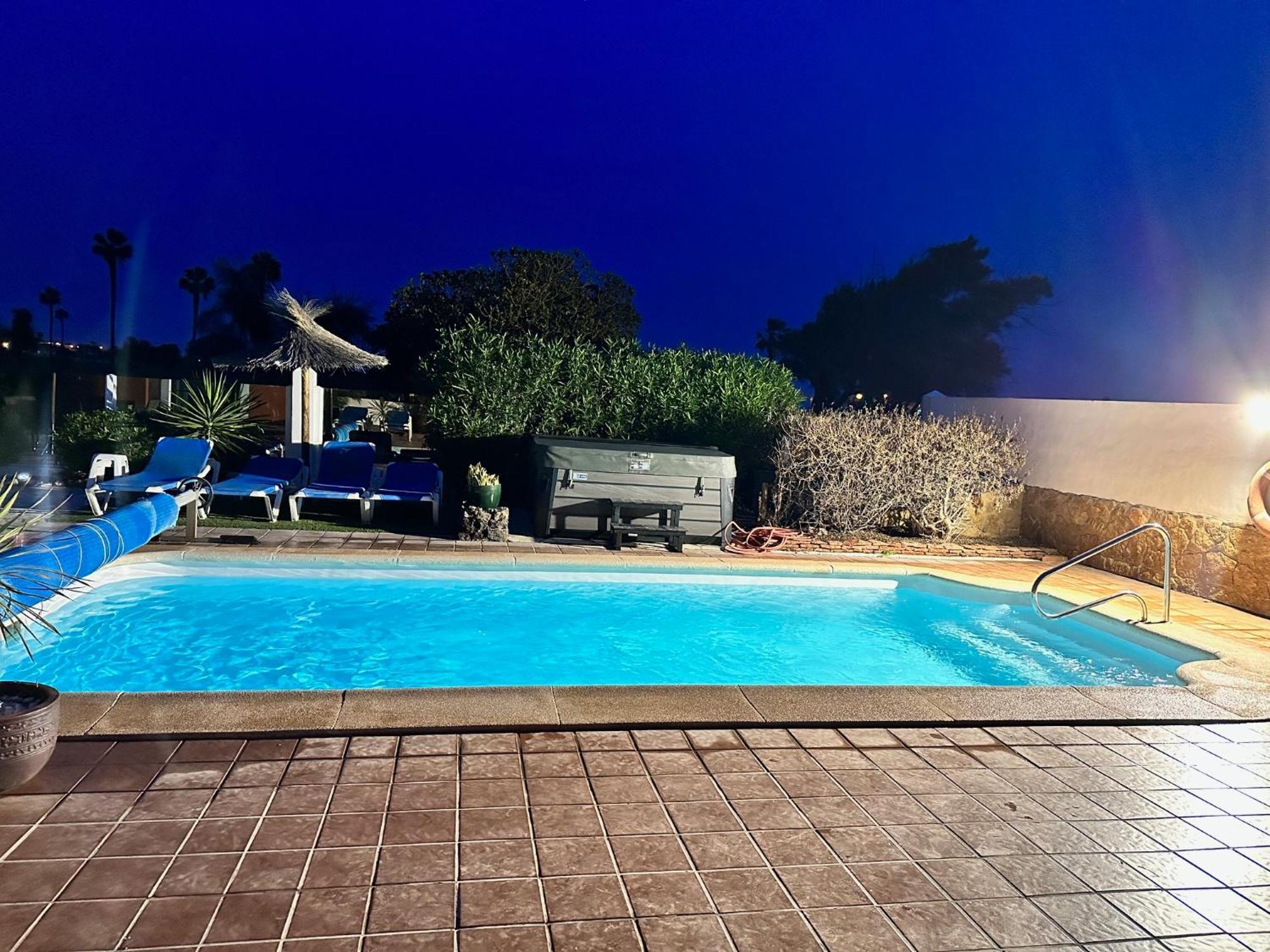 Casa Piedra, Luxury Family Front Line Golf, Hot Tub,Pool Table, 8 Pers, Caleta De Fuste Βίλα Εξωτερικό φωτογραφία